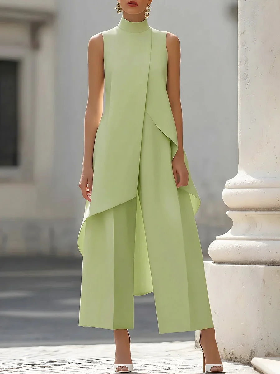 ELOWEN | LAYERED SLEEVELESS SET