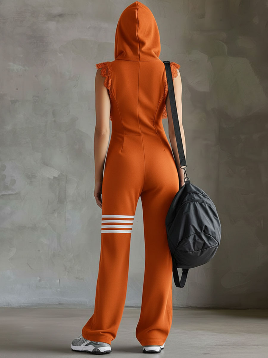 ELEANOR | RETRO ZIP-FRONT JUMPSUIT