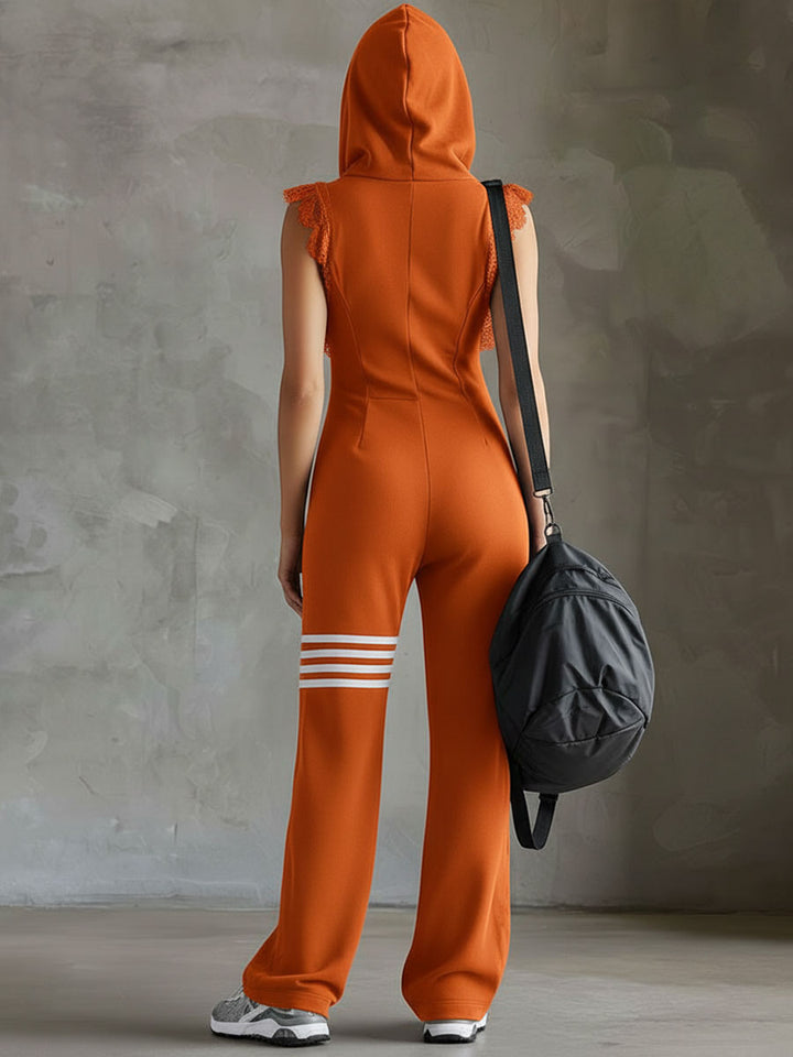 ELEANOR | RETRO ZIP-FRONT JUMPSUIT