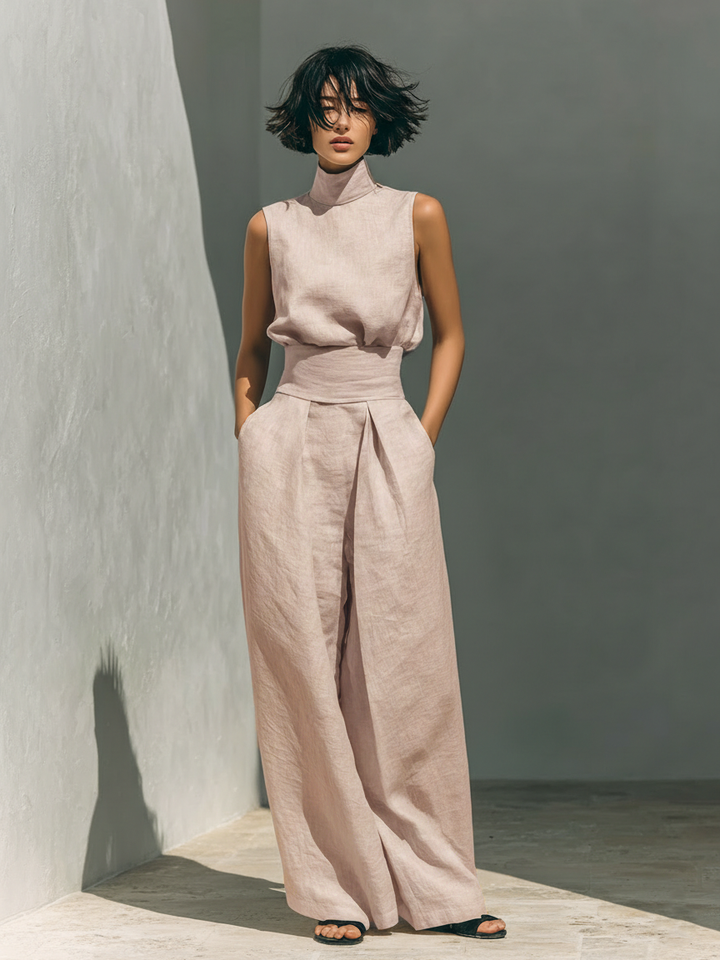 MARIA | TANK TOP & WIDE-LEG PANTS SET
