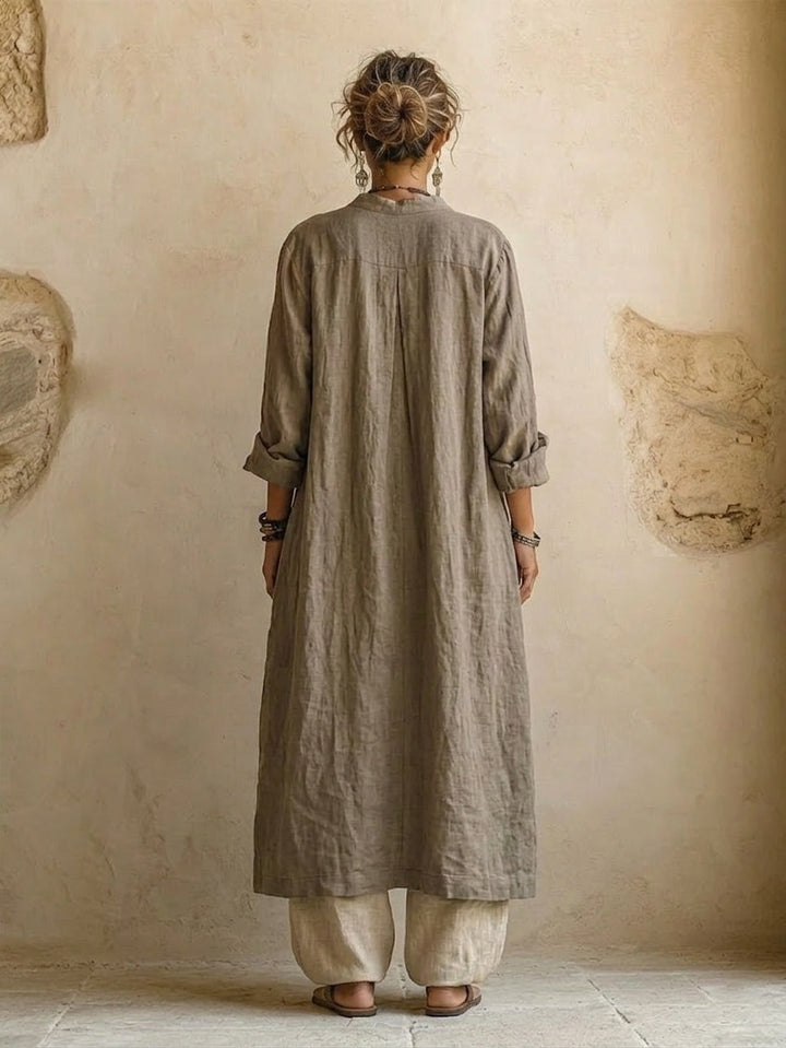 NATURAL | THREE-PIECE RELAXED SET