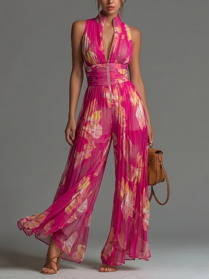 SOFIA | FLORAL WIDE-LEG JUMPSUIT