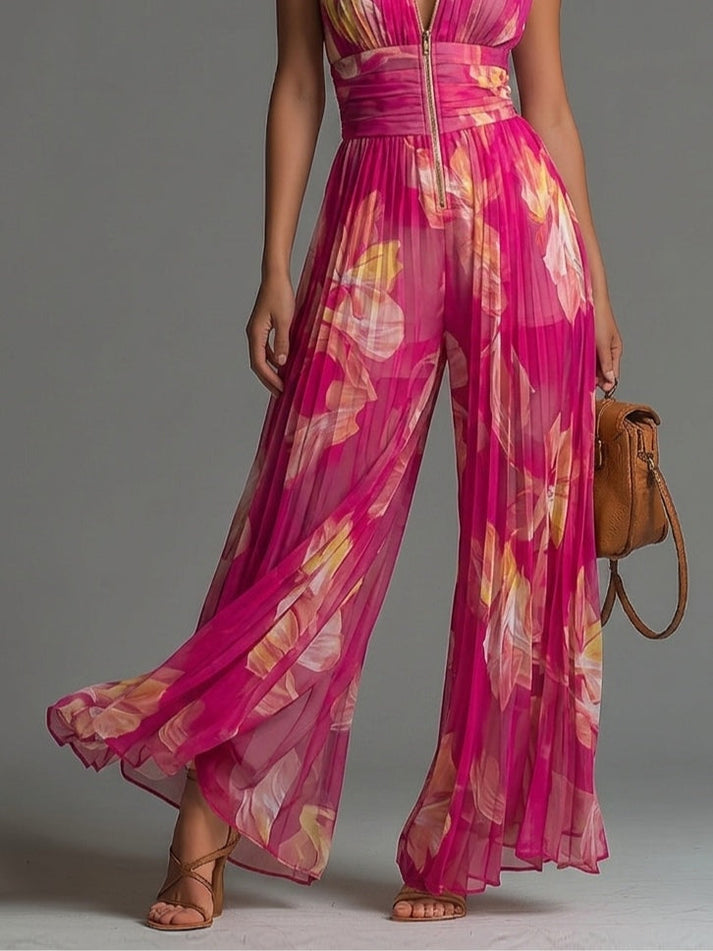 SOFIA | FLORAL WIDE-LEG JUMPSUIT