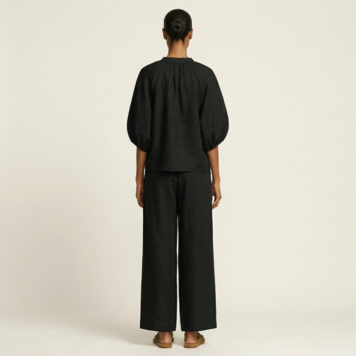 MARLOWE | ZIPPER-FRONT TWO-PIECE SET